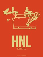 HNL Honolulu Airport 3 Fine Art Print