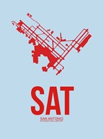 SAT San Antonio Airport 2 Fine Art Print