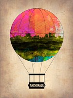 Anchorage Air Balloon Fine Art Print
