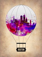 Boston Air Balloon Fine Art Print