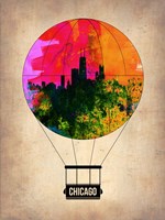 Chicago Air Balloon Fine Art Print