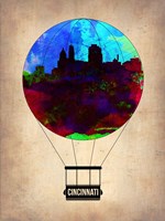 Cincinnati  Air Balloon Fine Art Print