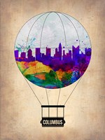 Columbus Air Balloon Fine Art Print
