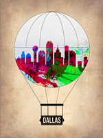 Dallas Air Balloon Fine Art Print
