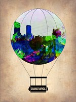 Grand Rapids Air Balloon Fine Art Print