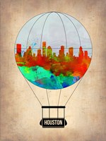 Houston Air Balloon Fine Art Print