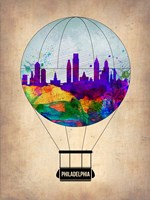 Philadelphia Air Balloon Fine Art Print