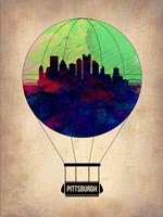 Pittsburgh Air Balloon Fine Art Print