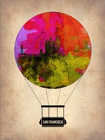 San Francisco Air Balloon 2 Fine Art Print