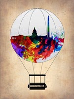 Washington, D.C. Air Balloon Fine Art Print
