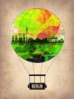 Berlin Air Balloon Fine Art Print