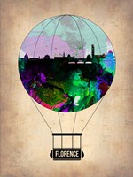 Florence Air Balloon Fine Art Print