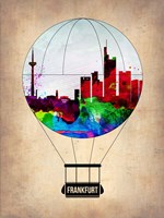 Frankfurt Air Balloon Fine Art Print