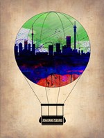 Johannesburg Air Balloon Fine Art Print