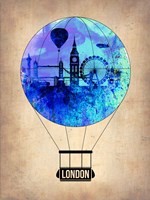 London Air Balloon Fine Art Print