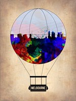 Melbourne Air Balloon Fine Art Print