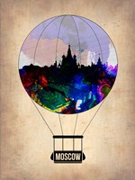 Moscow Air Balloon Fine Art Print