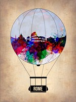 Rome Air Balloon Fine Art Print