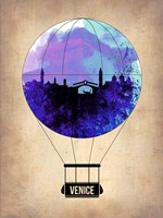 Venice Air Balloon Fine Art Print