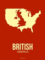British America 2 Fine Art Print