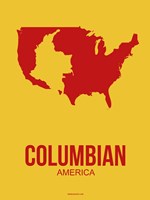 Columbian America 3 Fine Art Print