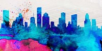 Houston City Skyline Fine Art Print