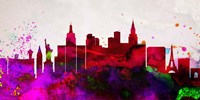 Las Vegas City Skyline Fine Art Print