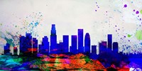 Los Angeles City Skyline Fine Art Print