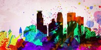 Minneapolis City Skyline Fine Art Print