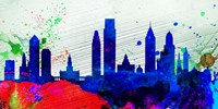Philadelphia City Skyline Fine Art Print
