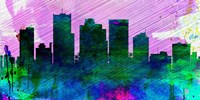 Phoenix City Skyline Fine Art Print