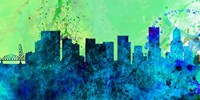 Portland City Skyline Fine Art Print
