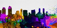 San Diego City Skyline Fine Art Print