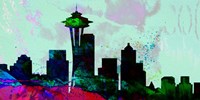 Seattle City Skyline Fine Art Print