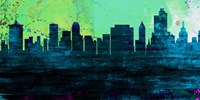 Tulsa City Skyline Fine Art Print