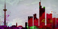 Frankfurt City Skyline Fine Art Print
