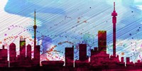 Johannesburg City Skyline Fine Art Print