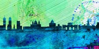 Madrid City Skyline Fine Art Print