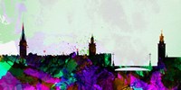 Stockholm City Skyline Fine Art Print