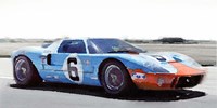 Ford GT 40 Gulf Fine Art Print