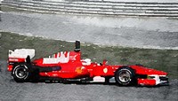 Ferrari F1 Racing Fine Art Print