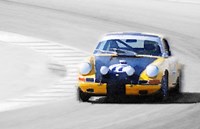 Porsche 911 on Race Track Fine Art Print