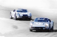 Porsche 904 Racing Fine Art Print