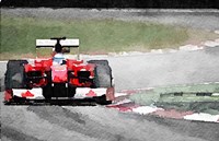 Ferrari F1 on Track Fine Art Print