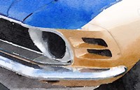 Ford Mustang Front Detail Fine Art Print