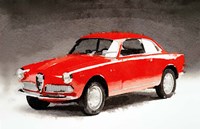 1958 Alfa Romeo Giulietta Sprint Fine Art Print