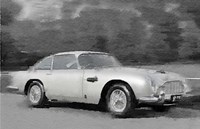 Aston Martin DB5 Fine Art Print