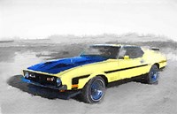 1971 Ford Mustang Boss Fine Art Print