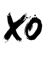 XO White Fine Art Print