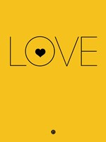 Love Yellow Fine Art Print